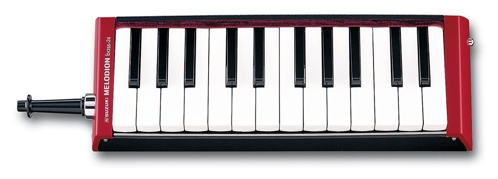 SUZUKI B-24C Bass Melodion Keyboard Harmonica Melodica 24 SUZUKI B-24C Bass Melodion Keyboard Harmonica Melodica 24