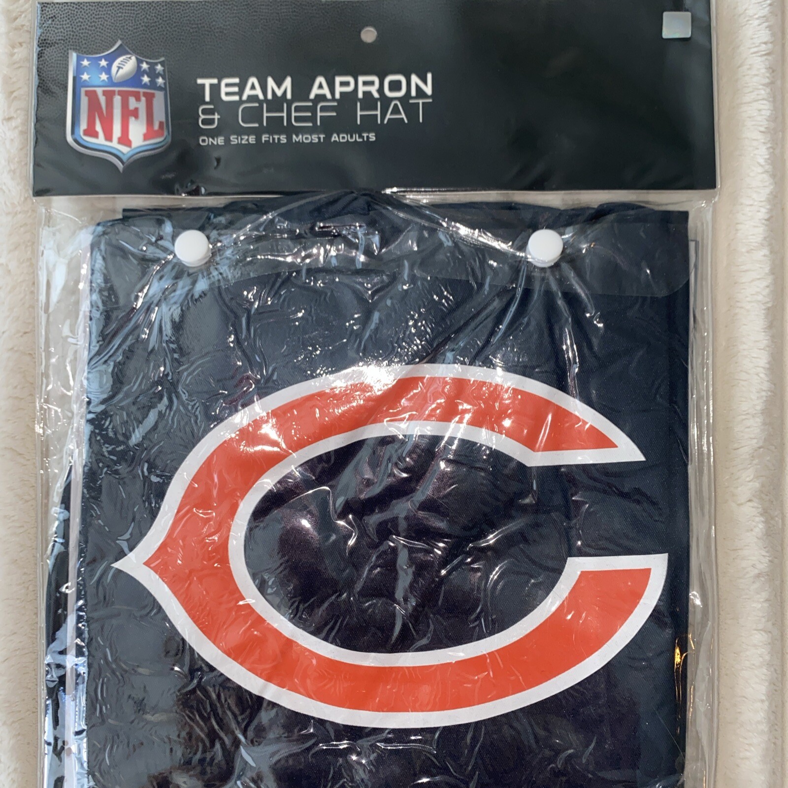 NFL Chicago Bears Barbecue Tailgating Apron And Chef's Hat