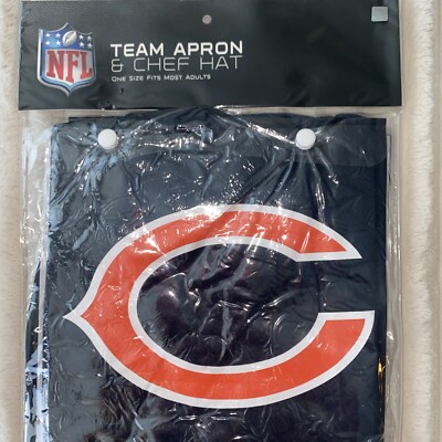NFL Chicago Bears Barbecue Tailgating Apron And Chef's Hat