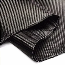 36 inch Real Carbon Fiber Cloth 2 x 2 Twill Weave Carbon Fiber Fabric Roll 6 oz