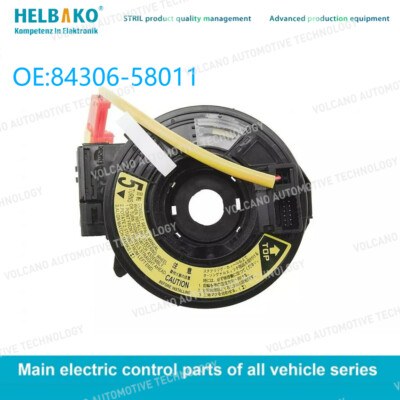 84306-58011 Spiral Cable Clock Spring For TOYOTA CAMRY AVENSIS TARAGO