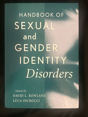Handbook of Sexual and Gender Identity Disorders