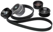 For 1997 Ford F-250 HD 7.3L Serpentine Belt Drive Component Kit Gates 157UL38