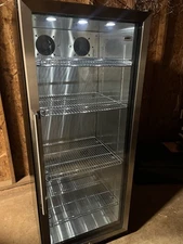 Summit SCR1156 Stainless Steel 11 Cu. Ft. Commercial Beverage Center