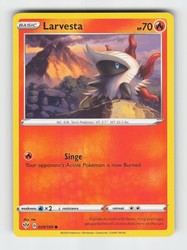 Larvesta 029/189 Darkness Ablaze