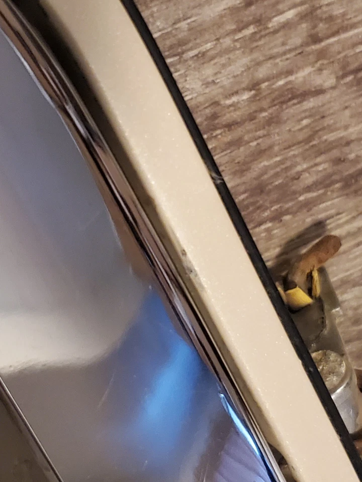 1992-2002 Lincoln Continental  Driver LH Front Door Handle HC Ivory Parchment Foto 3 de 4