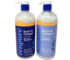 Renpure Biotin & Collagen Shampoo & Conditioner Set, 24 fl oz 0.99 per gallon