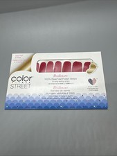 Color Street Nail Strips Baton Rougey Pedicure Kit Sealed FREE SHIPPING Retired