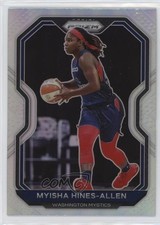2021 Panini Prizm WNBA Silver Prizm Myisha Hines-Allen #40 0wp8