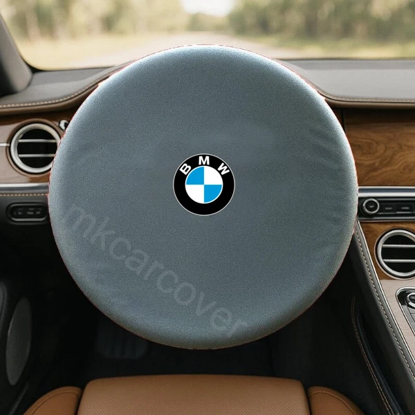 For BMW Car Steering Wheel Sun Visor Cover Protective Cover Steering Universal Foto 2 de 4
