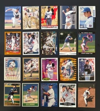 20 CARD LOT OF DIFFERENT HIDEO NOMO CARDS - MLB - FREE SHIPPING! - #W120525J