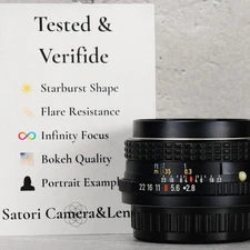 [Serviced & Tested] SMC Pentax-M 28mm f2.8 K-Mount Prime Lens 684