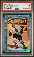 1994 FINEST REFRACTOR #39 DAVE ANDREYCHUK PSA 8