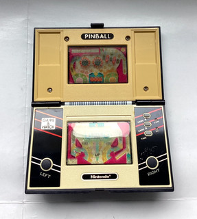 Vintage 1983 GAME & WATCH PINBALL PB 59 LCD Game (Very Good Condition)