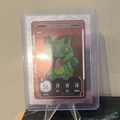 Charismatic Chameleon Serial Numbered Card 120/500 HP 70 ATK 19 DEF 18