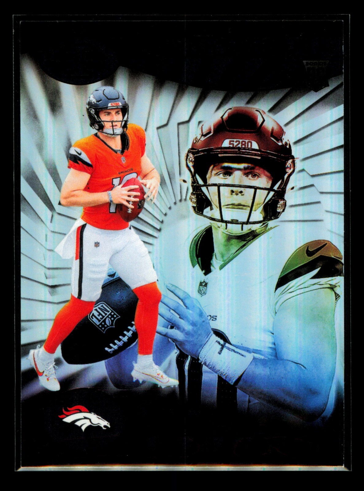 2024 Panini Illusions - Bo Nix #22 (RC)