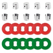 10PCS Battery Post Shims with 12PCS Felt Washers,Battery Terminal Shim for