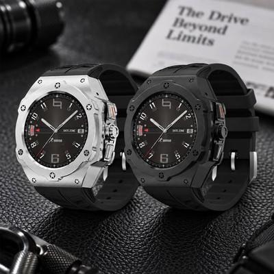 Luxury Aluminium Alloy Case For Samsung Galaxy Watch Ultra 2 47mm Silicone Band