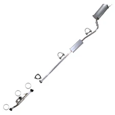 Stainless Steel Front Pipe w/ Muffler Assembly Kit fits: 2009-11 Ridgeline 3.5L