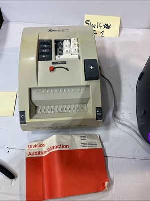Bohn Contex Model 55 Mechanical Calculator