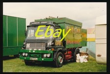 Lorry Truck Photo,  E.R.F.  Showmans  PBH 325L