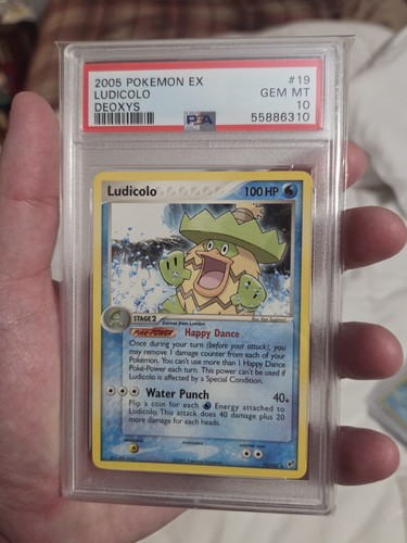 Ludicolo graded PSA 10 for sale on eBay