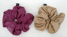 Nike Gathered Ponytail Hair Ties 2 Pack Women's Large Rosewood/Hemp