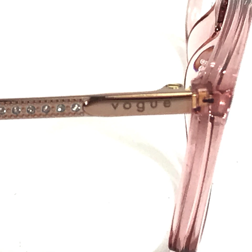 Vogue 眼镜框 VO5305-B 2599 透明粉色玫瑰金 54-17-135 — 第 4/4 张图片