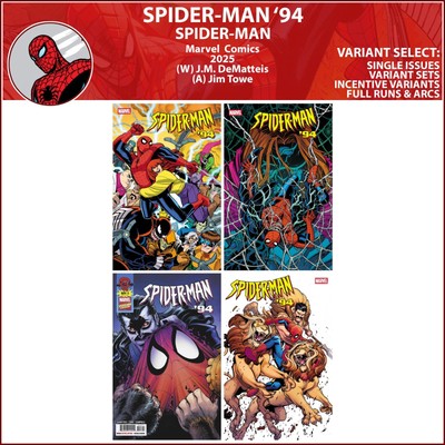 Spider-Man '94 (2025) #1 2 3 4 Marvel Comics COVER SELECT