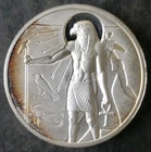 2oz Silver Egyptian Theme Round