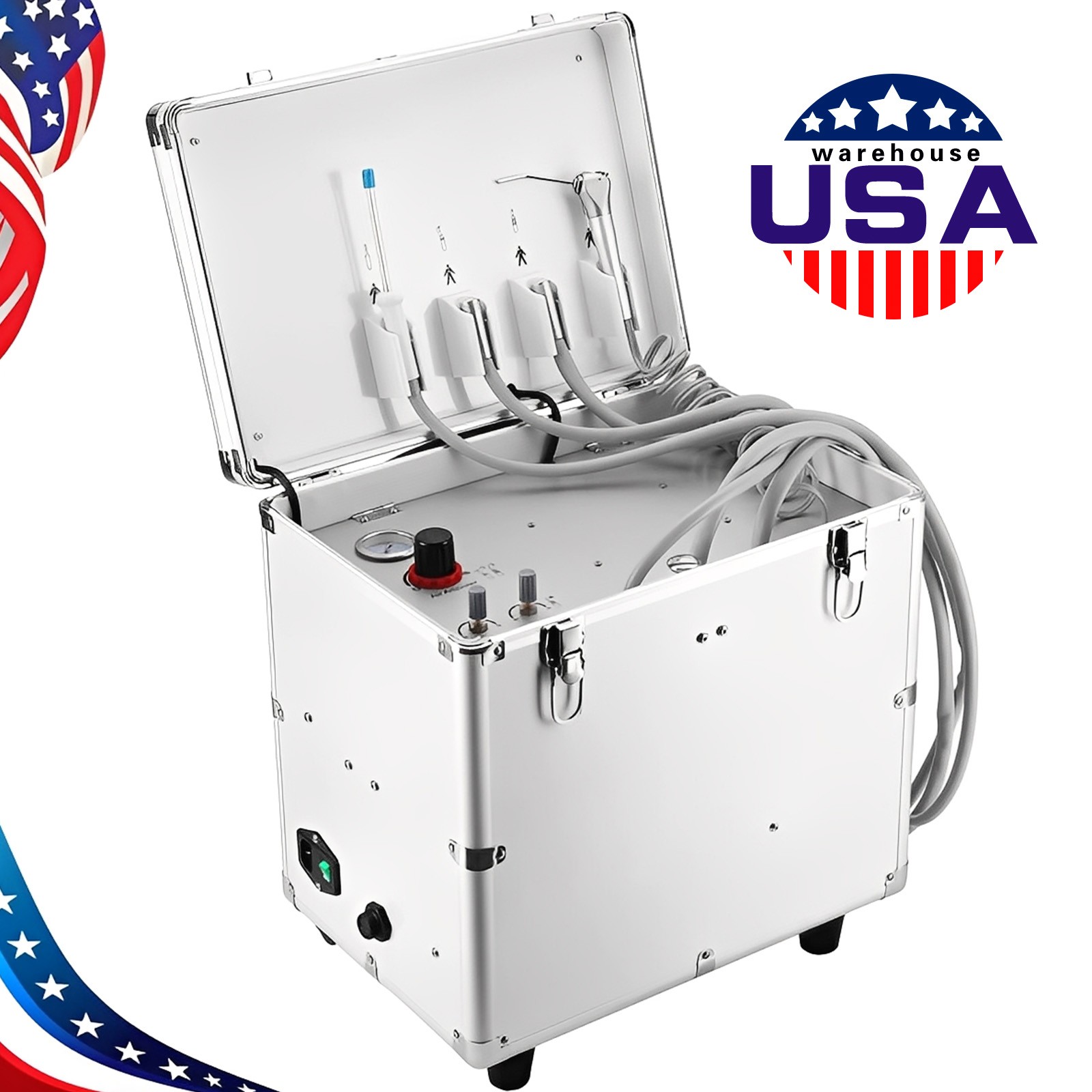 Syringe Suction Foot Control Box