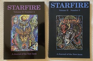 Starfire Journal New Aeon Vol II Nos 3 & 4 Occult lot Aleister Crowley Lovecraft