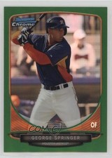 2013 Bowman Draft Green Refractor 36/75 George Springer #TP-20 11ht