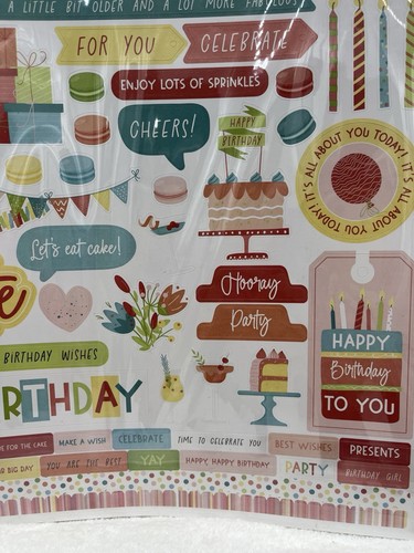 PhotoPlay Sammlung Paket 12"X12" - Geburtstag Glitzer (1er Pack) Scrapbooking Neu - Bild 11 von 11