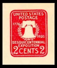 SCOTT #U522a VERY FINE MINT CUT SQUARE