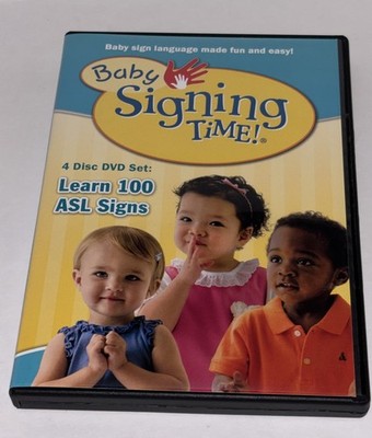 Baby Signing Time! Volumes 1-4 DVDs Complete set 1 2 3 4