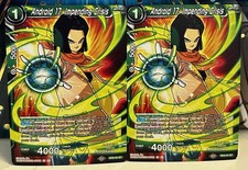 (Set Of 2) Dragon Ball Super CCG Card - Android 17 Impending Crisis (XD3-04 ST)