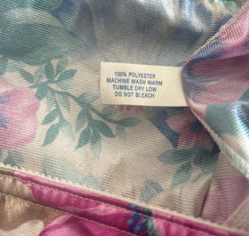 CARLISLE New Vintage Panties Womens Large FLORAL NYLON~SIZE 6~NWT~USA