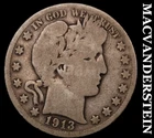 1913 Barber Half Dollar- Scarce Key Date No Reserve #i2047