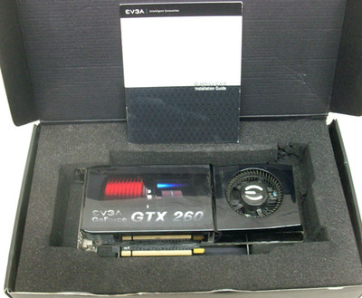 Nvidia Gforce GTX260 Graphics Video Card in Original Box with Installation Guide