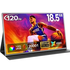 UPERFECT 120Hz Gaming Monitor 1920x1080 Portable Monitor Laptop Extend Screen