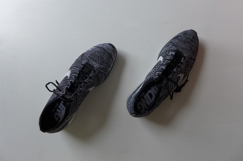 Nike Flyknit Racer Sneaker Oreo 2.0 - UK 11,5 / US 12,5 - Neu mit Karton - Bild 6 von 22