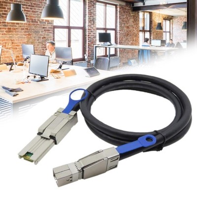 0.5m/1m/2m Mini SFF-8088 to SFF-8644 Cable for Secure Data Transmission