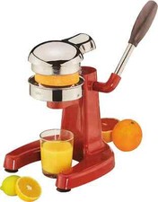 Cilio Zitronenpresse Limetten-Presse Orangenpresse Saftpresse Rot NEU