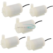5PCS Ultra-quiet Mini DC 3-6V 120L/H Brushless Motor Submersible Water Pump