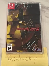 Shin Megami Tensei III: Nocturne HD Remaster (Nintendo Switch) NEW SEALED MINT