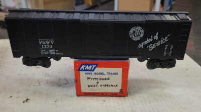 KMT, Kris Model Trains, Pittsburgh & West Virginia Boxcar #1220 P&WV (F42)