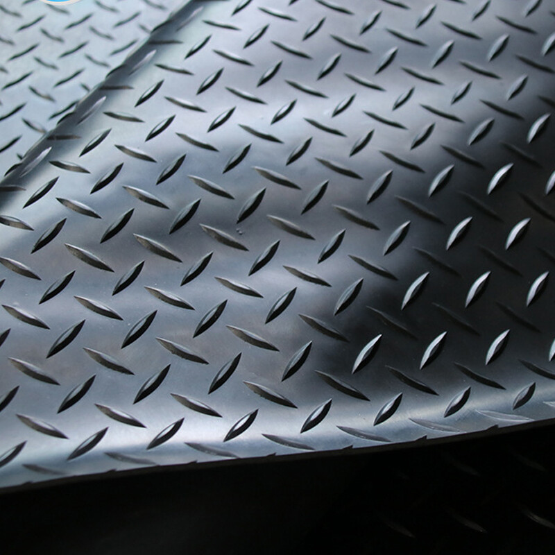 CHECKER PLATE RUBBER GARAGE FLOORING MATTING 1M WIDE X 3MM THICK A