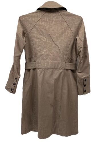 Columbia Titanium Omni Shield Brown Button Snap Trench Coat Size Medium - Picture 8 of 8