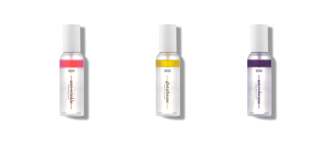 tenzero glutathione cream Signature Dual Spray Ampoule 120ml ANTI-WRINKLE, GLUTATHIONE, MICROBIOME peptide-blend